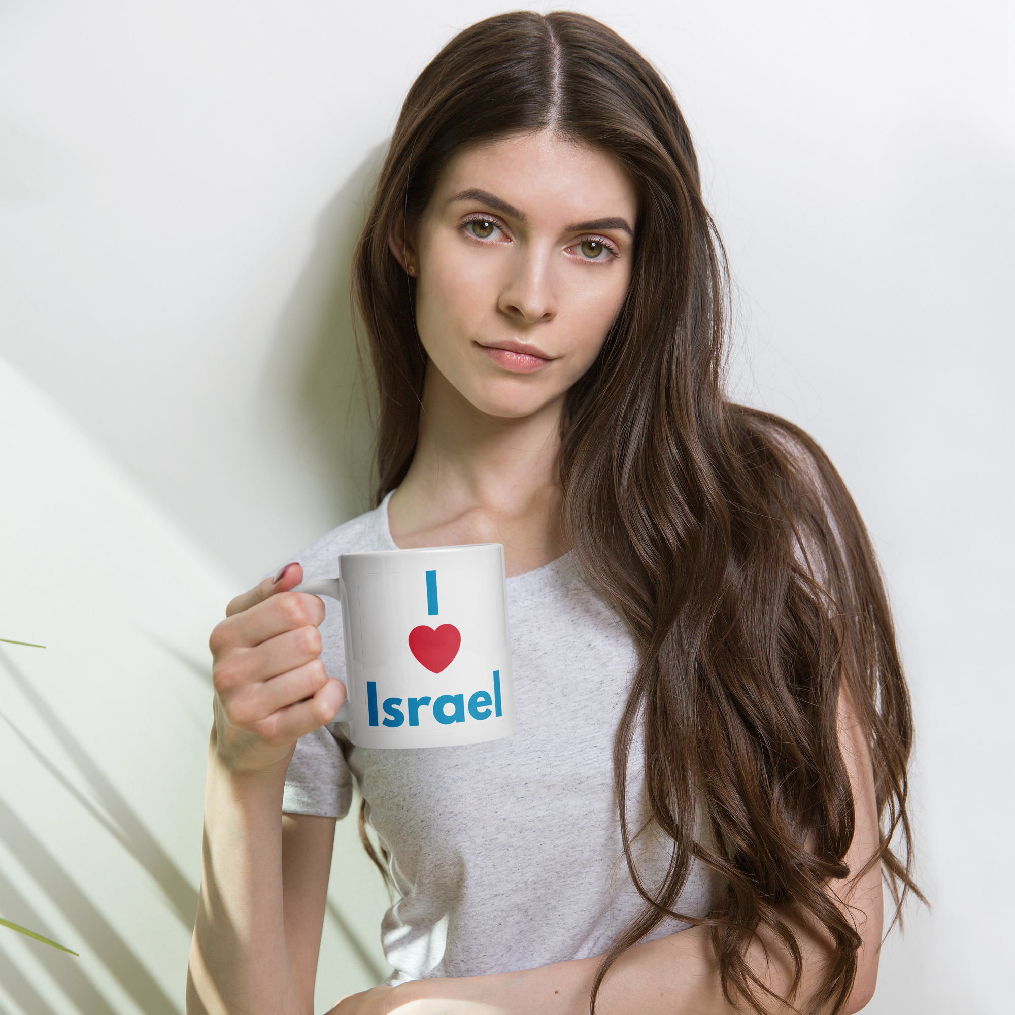 I love Israel mug